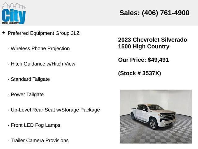 2023 Chevrolet Silverado 1500 High Country