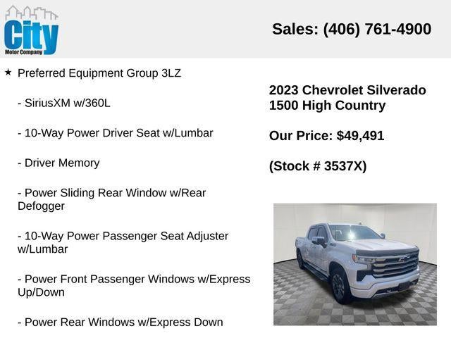 2023 Chevrolet Silverado 1500 High Country