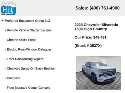 2023 Chevrolet Silverado 1500 High Country