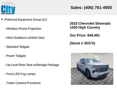 2023 Chevrolet Silverado 1500 High Country