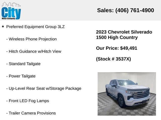 2023 Chevrolet Silverado 1500 High Country