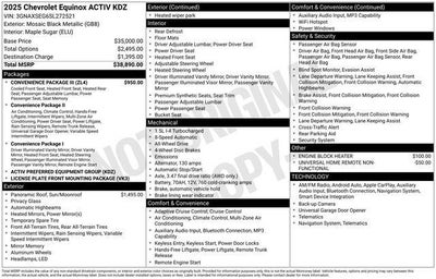 2025 Chevrolet Equinox ACTIV