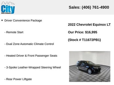 2022 Chevrolet Equinox LT