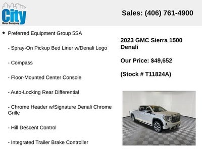 2023 GMC Sierra 1500 Denali