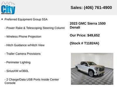 2023 GMC Sierra 1500 Denali