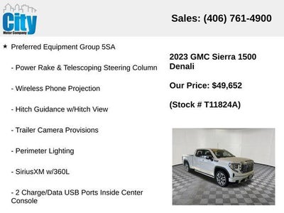 2023 GMC Sierra 1500 Denali