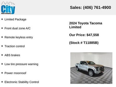 2024 Toyota Tacoma Limited