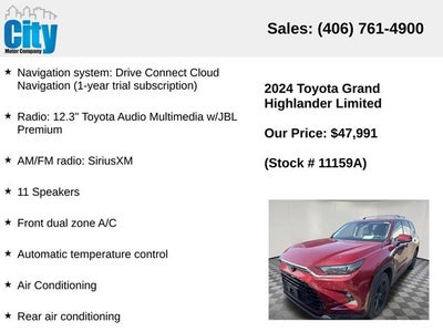2024 Toyota Grand Highlander Limited