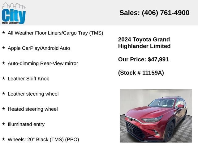 2024 Toyota Grand Highlander Limited