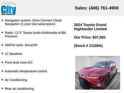 2024 Toyota Grand Highlander Limited