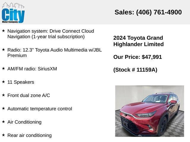 2024 Toyota Grand Highlander Limited
