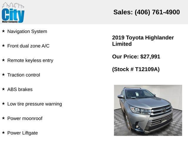 2019 Toyota Highlander Limited