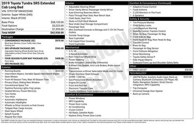 2019 Toyota Tundra Base