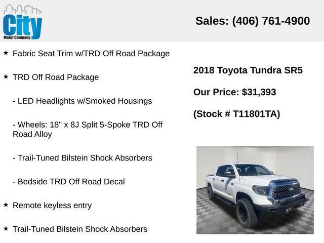 2018 Toyota Tundra SR5