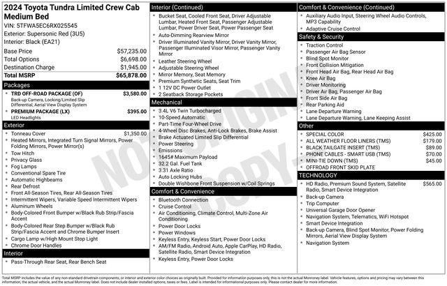 2024 Toyota Tundra Limited
