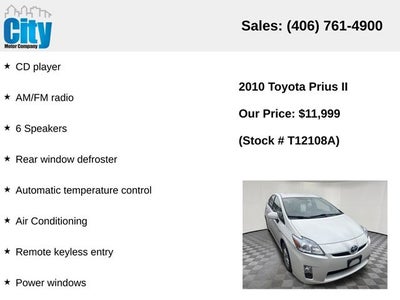 2010 Toyota Prius II