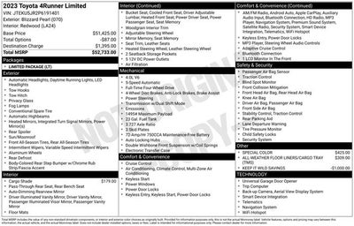 2023 Toyota 4Runner Limited