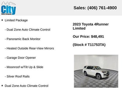 2023 Toyota 4Runner Limited