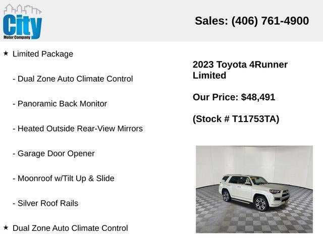 2023 Toyota 4Runner Limited