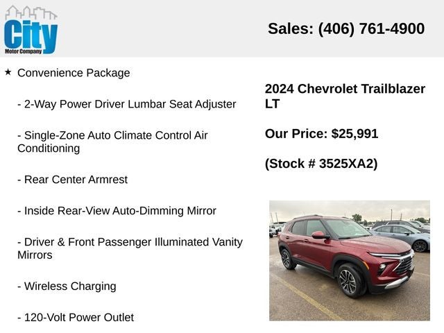 2024 Chevrolet TrailBlazer LT