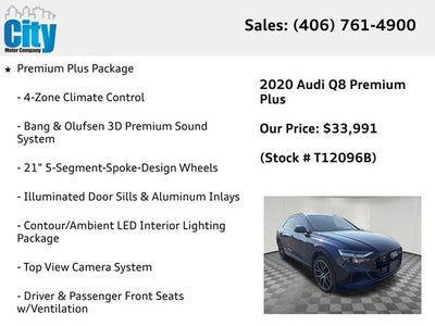 2020 Audi Q8 55 Premium Plus quattro