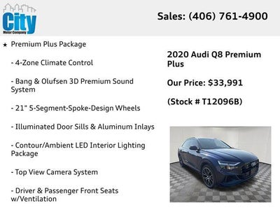 2020 Audi Q8 55 Premium Plus quattro