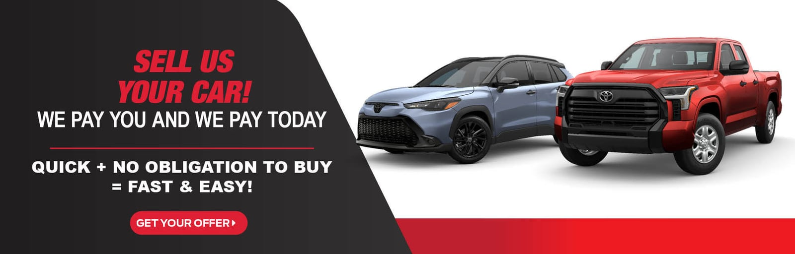 Sell Us Your Car at City Toyota in Great Falls MT