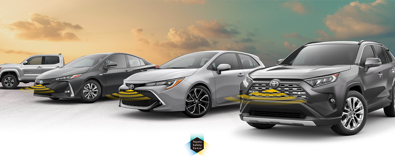 City Toyota in Great Falls MT Toyota vehicles in a row